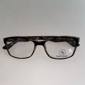 New - Oxygen Eyewear Ultem 6017 Frames - Demi Brown 53-16-140